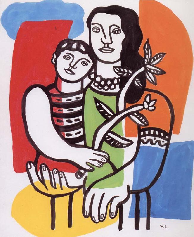 Fernand Leger motber and cbild